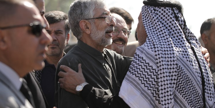 حضور حداد عادل در پیاده روی اربعین (عکس)