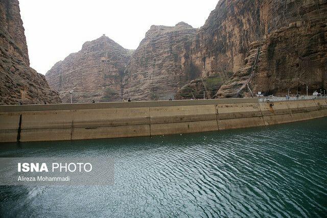 بازدید رییس مجلس از سد دز