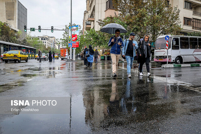 باد و باران و هوای &laquo;سالم&raquo; تهران