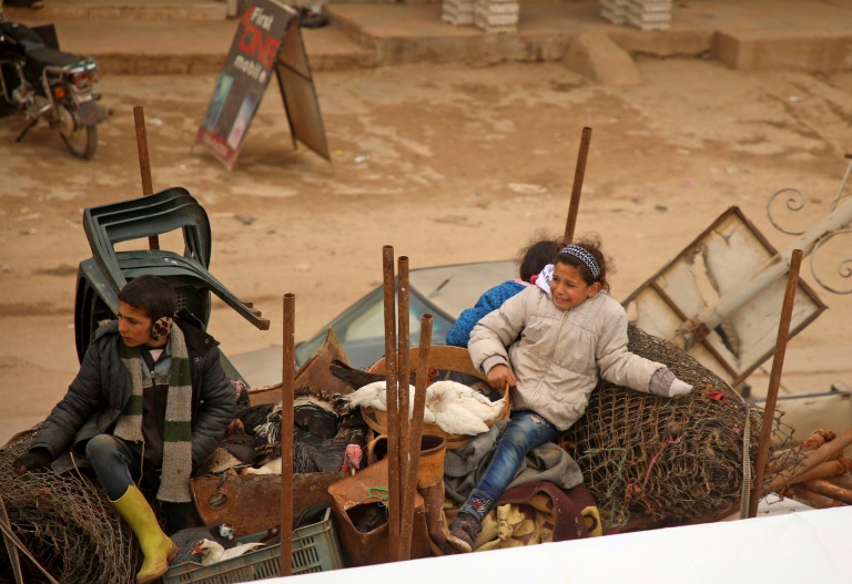 اوارگان سوری بمباران روسیه