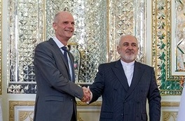 دیدار وزیر امورخارجه هلند با ظریف