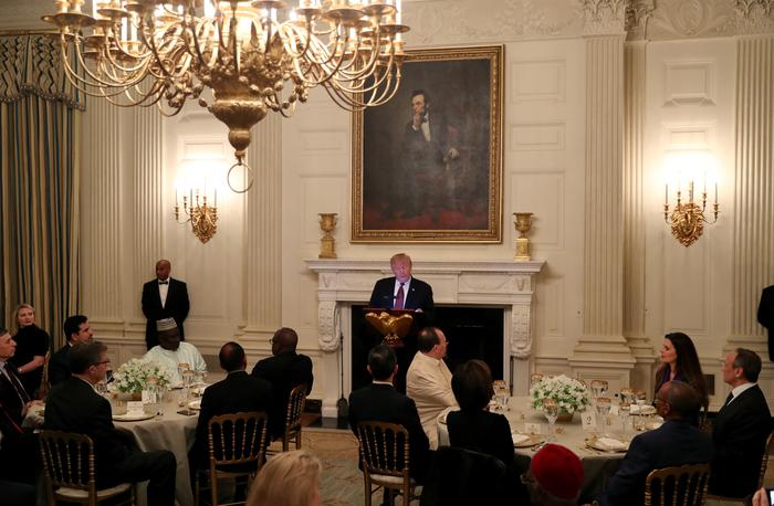 افطاری ترامپ در کاخ سفید (+عکس)
