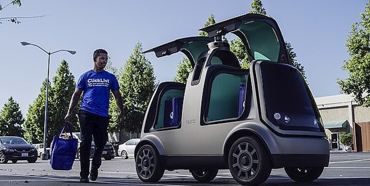 پیتزای خود را با خودروی خودران تحویل بگیرید (+عکس)