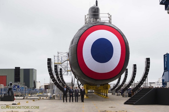 زیردریایی هسته ای جدید فرانسه(+تصاویر)