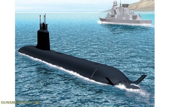 زیردریایی هسته ای جدید فرانسه(+تصاویر)