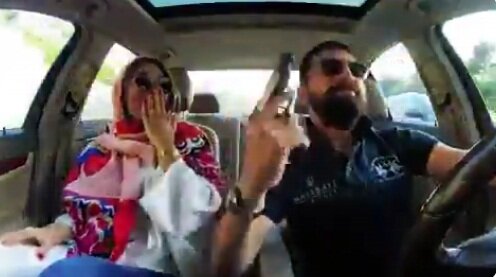 واکنش پلیس به ویدئو مسلحانه یک بازیگر و همسرش