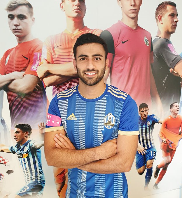 رونمایی از صادق محرمی در باشگاه لوکوموتیو زاگرب