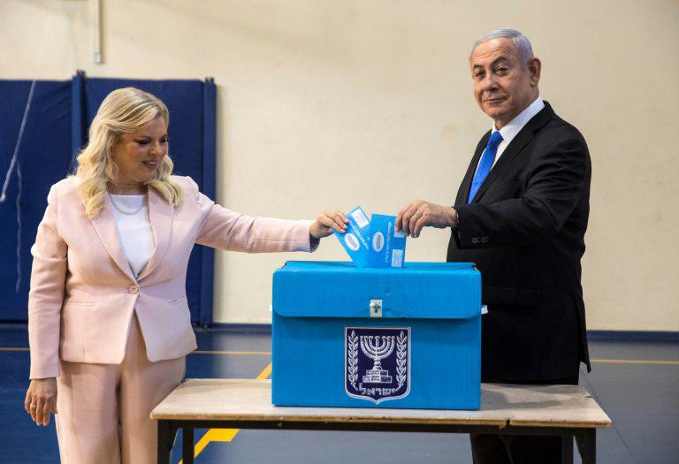 انتخابات اسرائیل: رقابت نزدیک نتانیاهو و بنی گانتس / موقعیت سرنوشت ساز ائتلاف عربی و راست تندرو