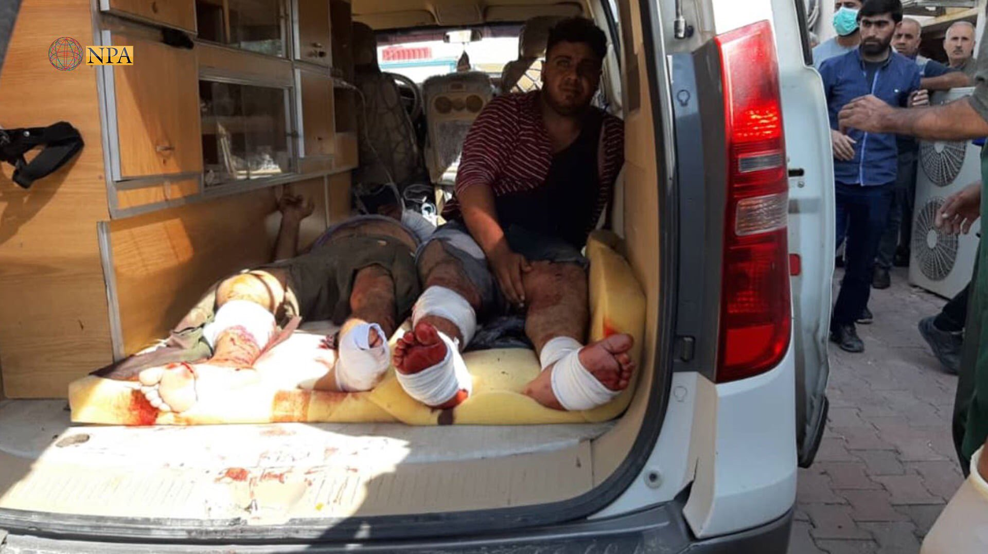 المیادین| ۱۳ کشته و ۷۰ زخمی در حمله ترکیه به کاروان غیرنظامیان سوری (+ عکس)
