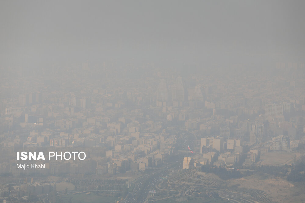 هوای آلوده تهران (عکس)