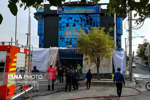 غارت فروشگاه‌های زنجیره‌ای در اسلامشهر و بهارستان تهران