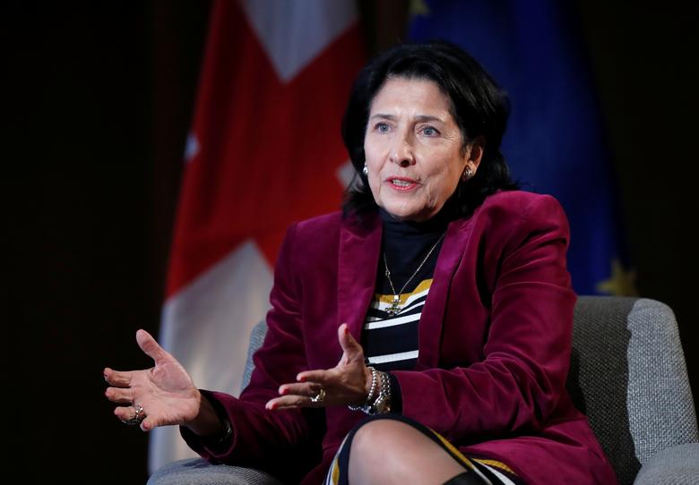 زنان رهبر جهان رئیس جمهور گرجستان