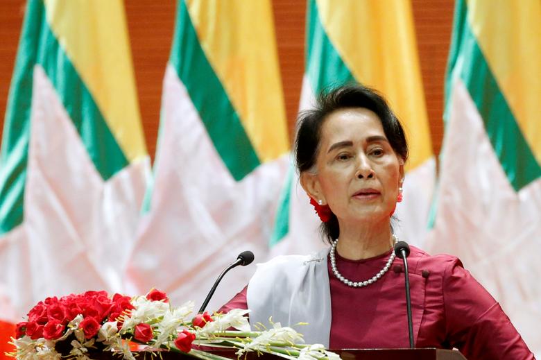 زن رهبر جهان میانمار