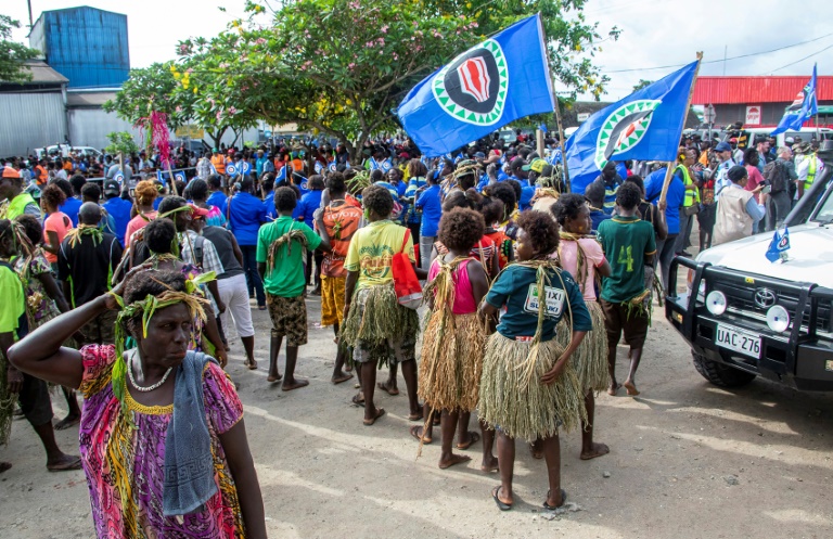 شادمانی برای یک جدایی/  جزیره بوگانفیل مستقل می‌شود