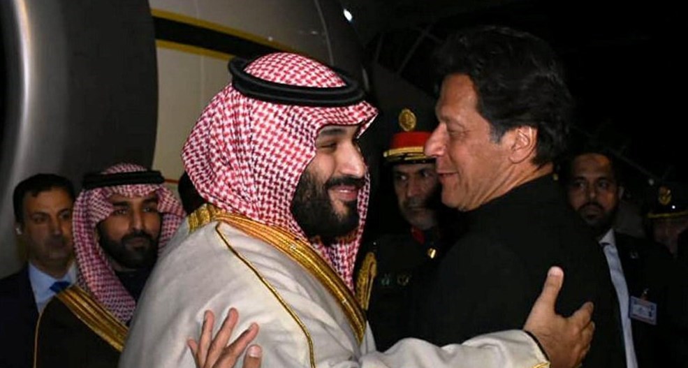 دیدار عمران خان با بن سلمان (+عکس)
