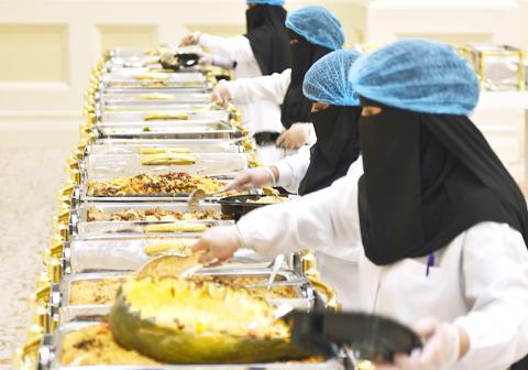 اسراف غذا در عربستان
