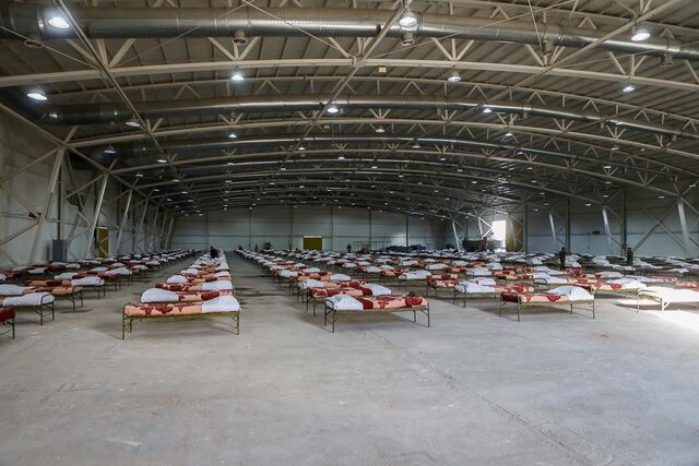 افتتاح مجتمع بیمارستانی ۲۰۰۰ تخت‌خوابی ارتش در تهران