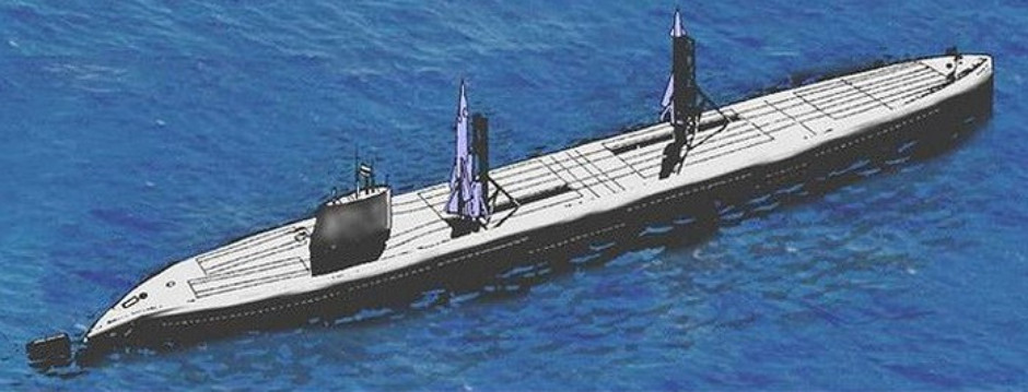 آمریکا و تلاش هایی برای تولید زیردریایی‌ هواپیمابر(+عکس)