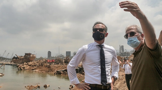 وزیر خارجه آلمان در بیروت