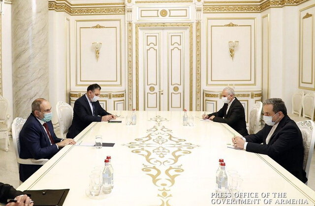رایزنی عراقچی با نخست وزیر ارمنستان درباره طرح ایران برای حل مناقشه قره‌باغ