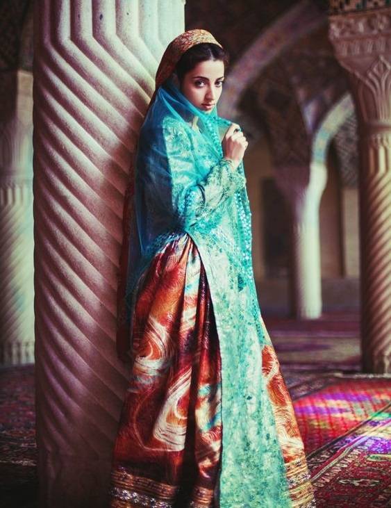 دختر شیرازی یکی از زیباترین دختران جهان (+عکس)