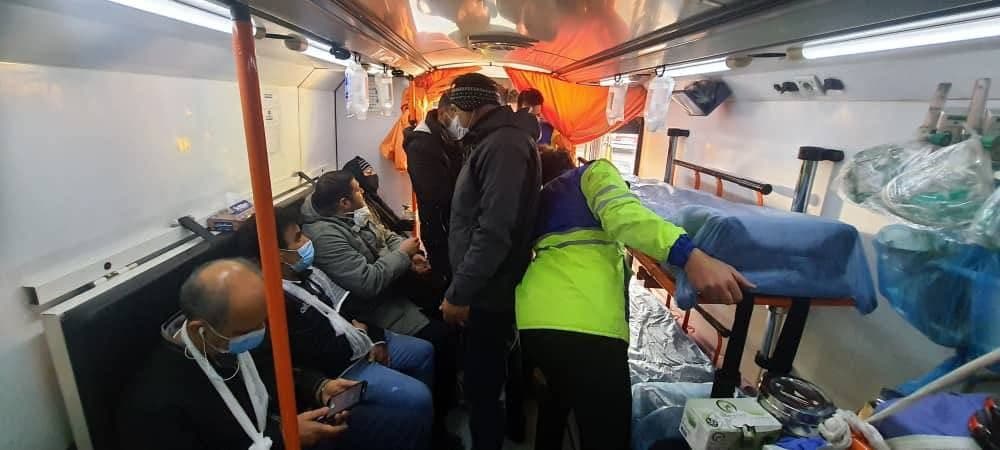 برخورد دو قطار در خط پنج مترو تهران /متروی کرج-تهران تعطیل شد