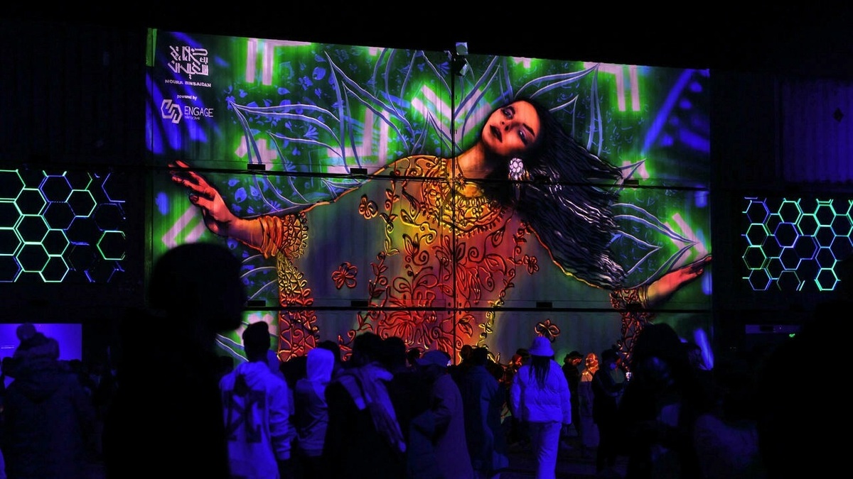 جشنواره موسیقی در عربستان سعودی (+عکس)