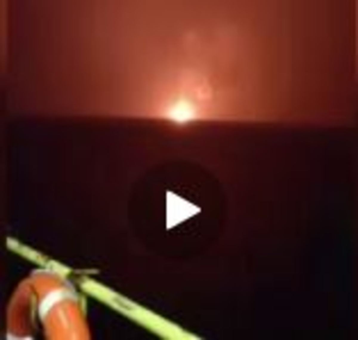 آتش سوزی در سکوی شماره ۱۶ پارس جنوبی (فیلم)
