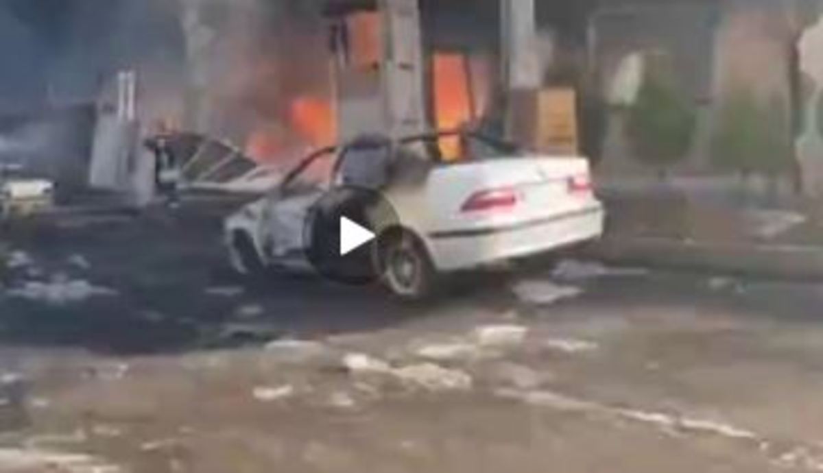 انفجار و آتش‌سوزی در شهرک صنعتی اشتهارد البرز (فیلم)
