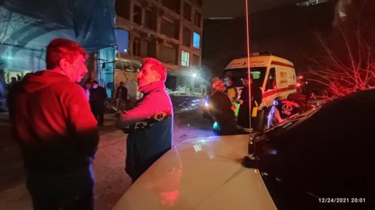 2 کشته و 3 مجروح بر اثر ریزش آوار در پردیس تهران