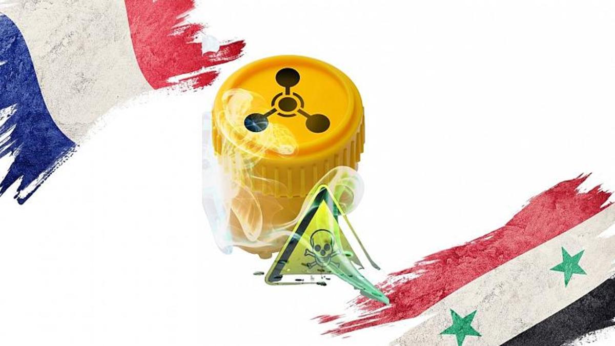 بازداشت یک نفر در فرانسه به ظن تحویل مواد سلاح شیمیایی به سوریه