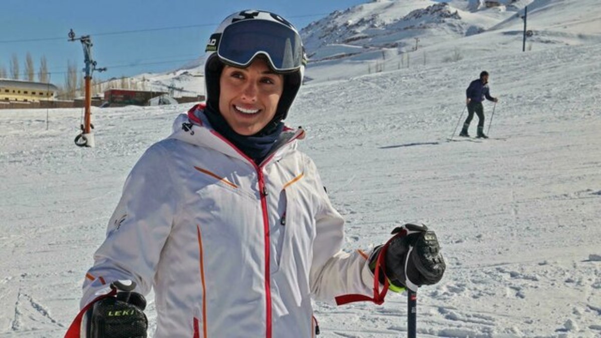 تنها بانوی المپیکی اسکی: رقیبانم از اسکی کردن زنان در ایران شگفت‌زده می‌شوند