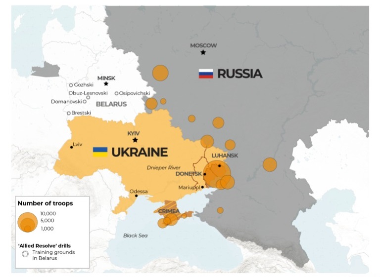 مقایسه قدرت نظامی روسیه و اوکراین