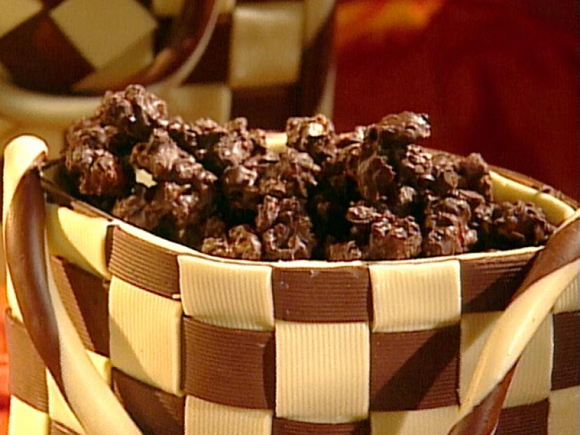 پاپکورن شکلاتی