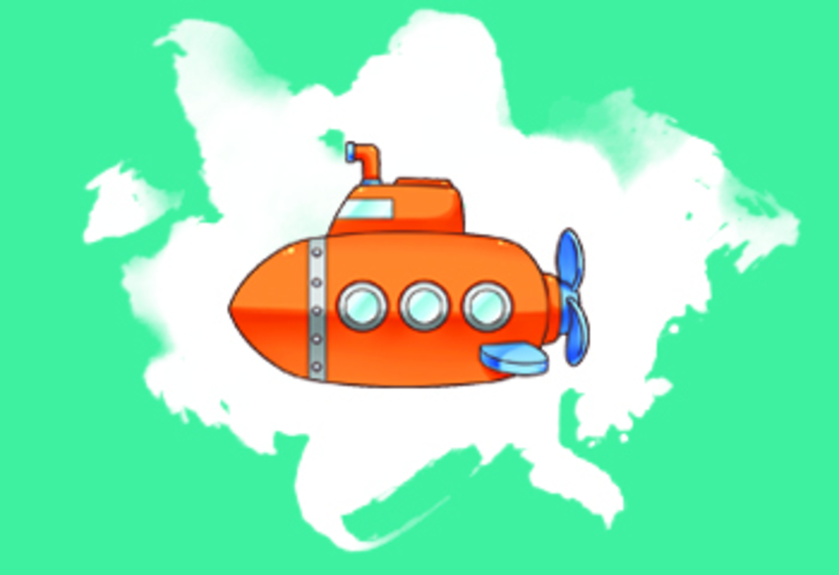 ساخت زیردریایی با ظرف پلاستیکی و لگو! (فیلم)