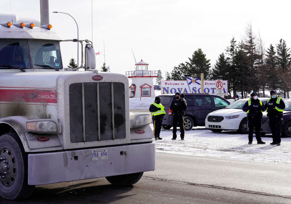 تظاهرات کامیونی کانادا