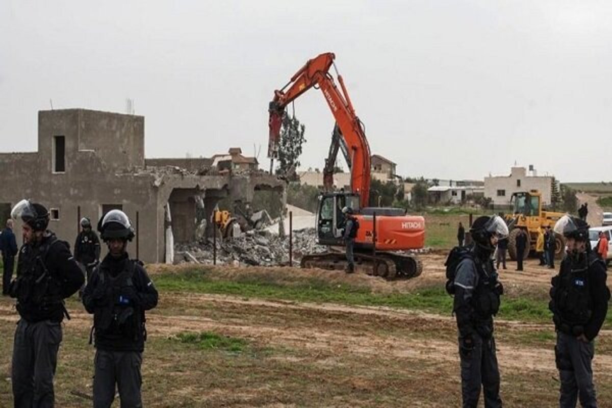 تخریب روستای «العراقیب» در کرانه باختری به دست صهیونیستها