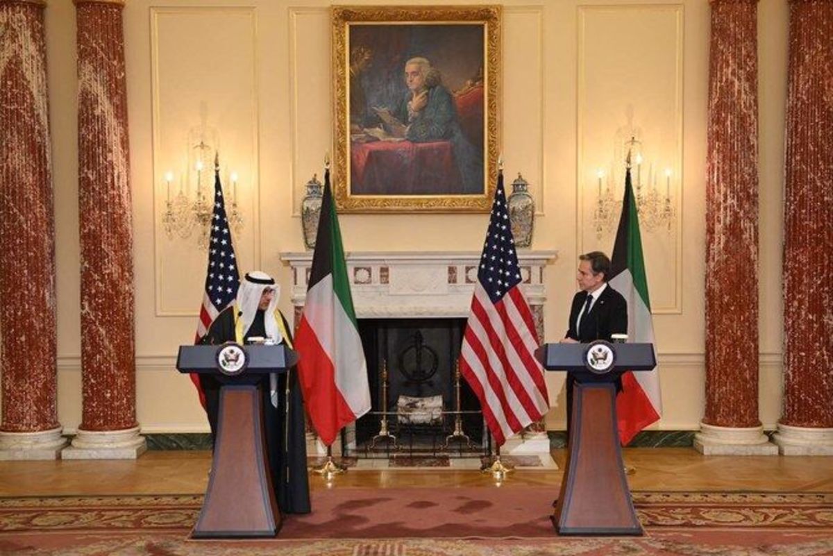 دیدار و گفتگوی وزرای خارجه آمریکا و کویت درباره ایران