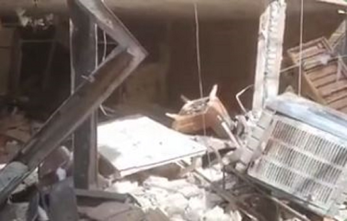 انفجار شدید ساختمان مسکونی در شمالغرب تهران (فیلم)
