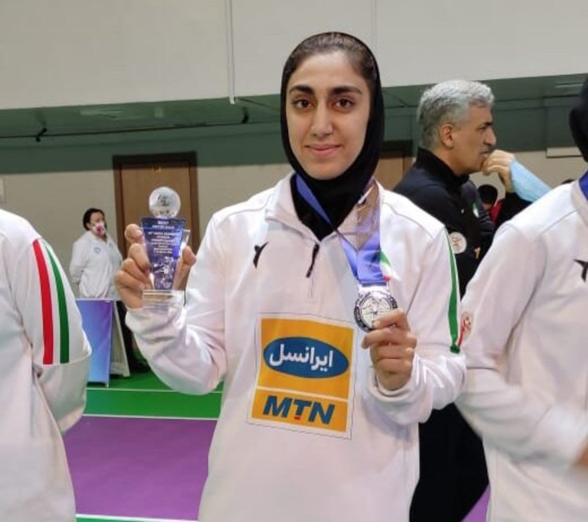 دختر هندبالیست ایران بهترین بازیکن پست 