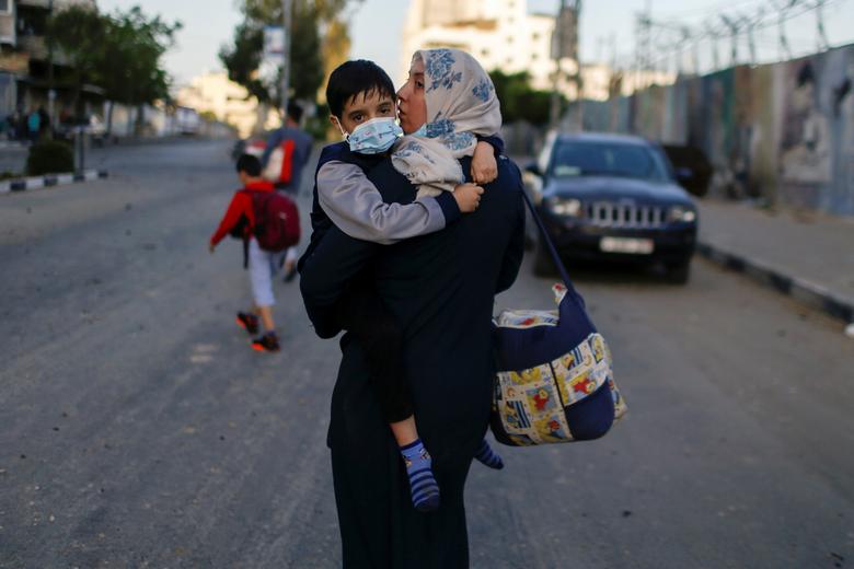 مردم جنگ زده غزه