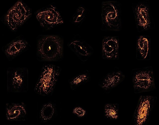 تصاویری خیره کننده از محل تشکیل ستارگان