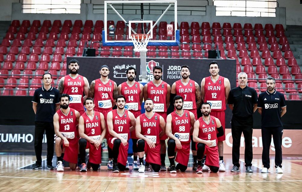 صدرنشینی تیم ملی بسکتبال ایران با برتری مقابل عربستان