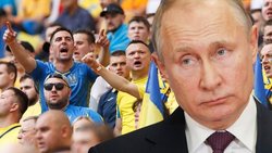 تنش سیاسی بین اوکراین و روسیه به ورزش سرایت کرد/ شعار هواداران اوکراین علیه پوتین