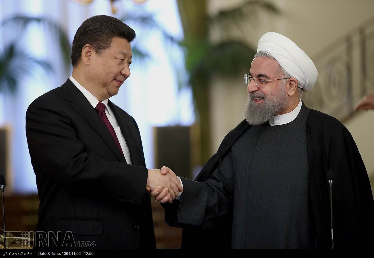 تماس تلفنی روحانی - رئیس جمهوری چین