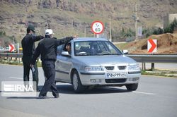 پلیس راه همدان: تردد بین شهرستانی خودروهای بومی ممنوع است