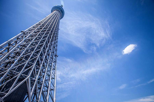 برج توکیو اسکای‌تری Tokyo Sky Tree در ژاپن