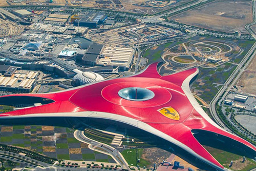 دنیای فراری Ferrari World در امارات متحده عربی