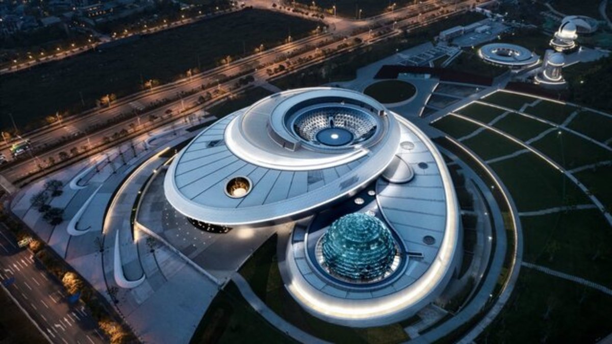 معماری فضایی در بزرگترین موزه ستاره‌شناسی جهان (+عکس)