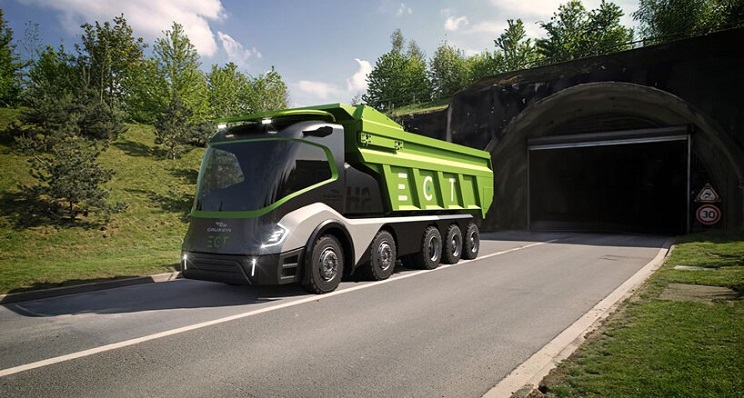 معرفی نخستین اسکیت‌برد 100 درصد هیدروژنی برای کامیون ها با دامنه حرکت 800 کیلومتر